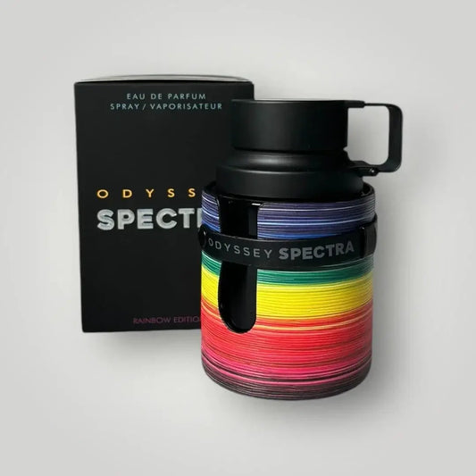 Armaf Odyssey Spectra Eau de Parfum in einer eleganten Flasche, perfekter Luxus Duft für Männer.