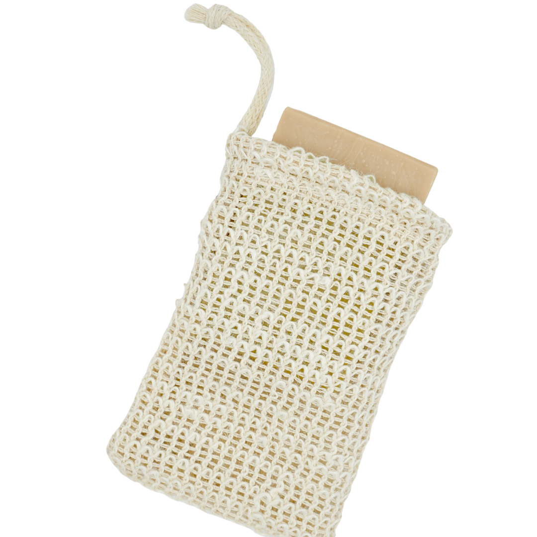 Ekovita Seifensäckchen 001 aus natürlichen Materialien für sanftes Peeling und mehr Schaum im Duscherlebnis.