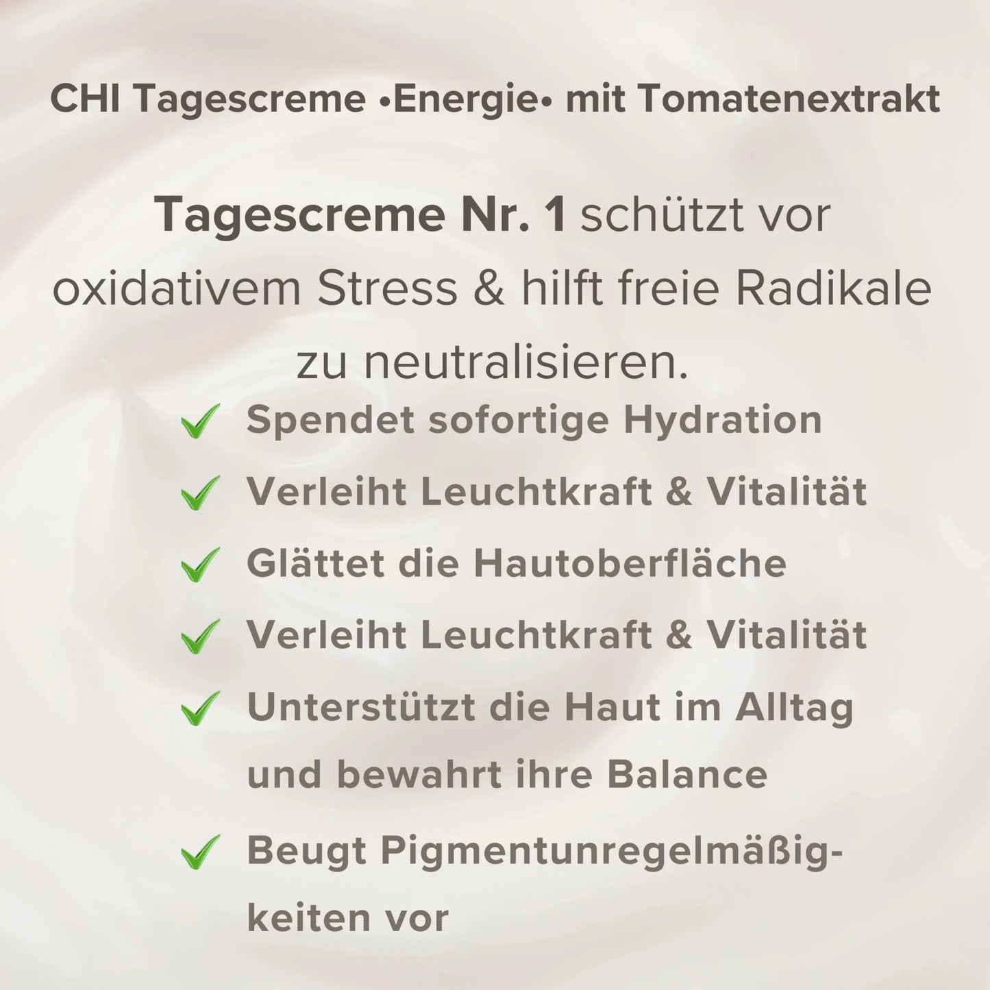 Tagescreme •Energie• mit Tomatenextrakt