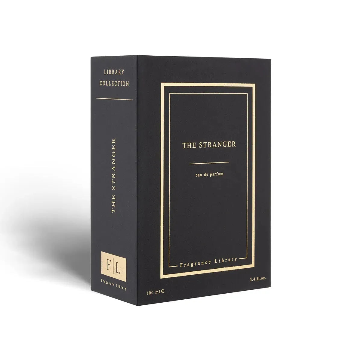 Detailansicht der edlen Verpackung des The Stranger Eau de Parfum von ekovita.