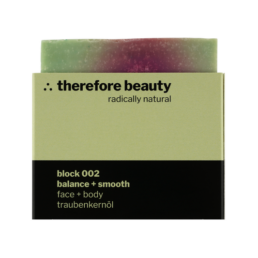 Hauptbild der handgemachten Körperseife 002 mit Traubenkernöl für reife Haut