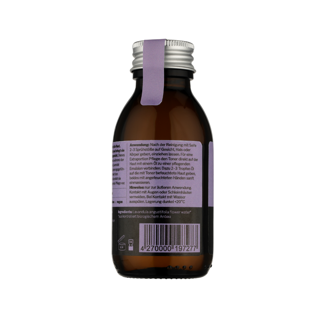 Toner 001, ein vielseitiges Feuchtigkeitsspray für Körper und Haar, zelebriert durch natürliche Inhaltsstoffe.