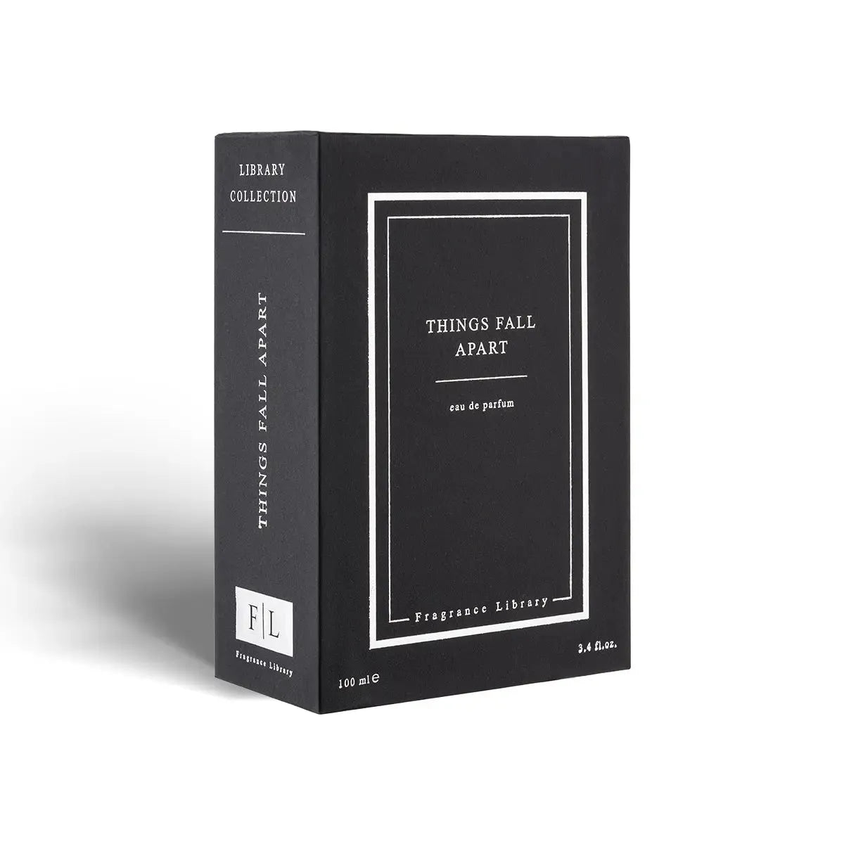 Detailaufnahme der Verpackung von ekovita's Dingen Fall Apart, luxuriös und umweltfreundlich.