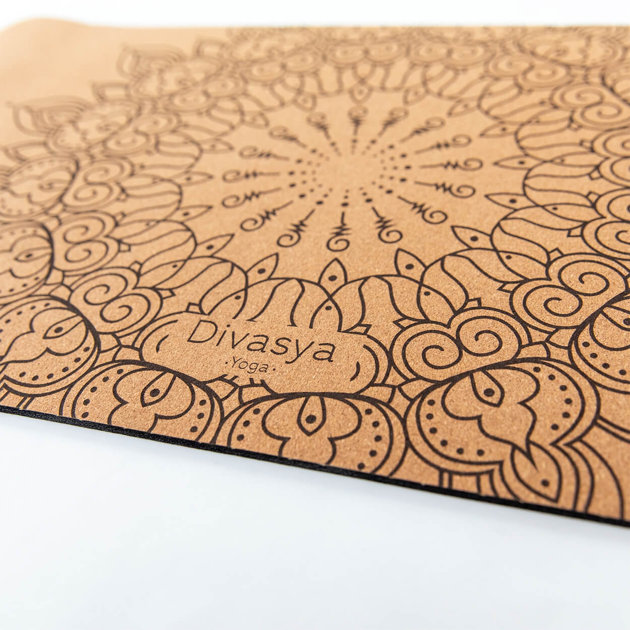 Yoga Pad aus Naturkautschuk & Kork (64x33cm)