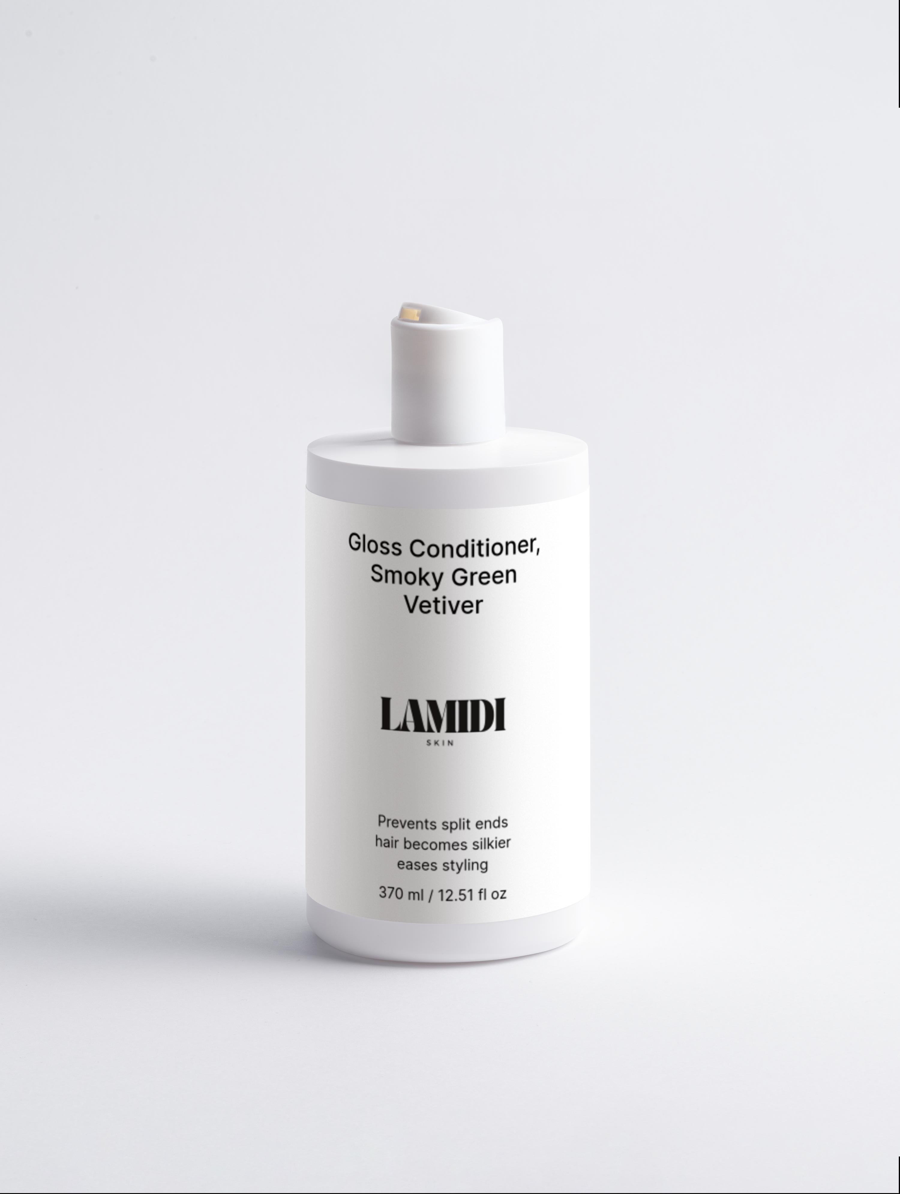 Gloss Conditioner in Smoky Green Vetiver für intensive Haarpflege mit natürlichen Inhaltsstoffen.